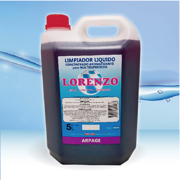 Hipoclorito de Sodio Lorenzo Argen-Clean