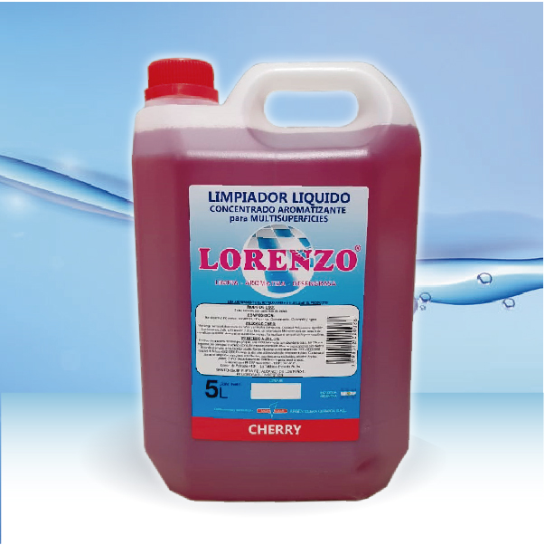 Limpiador Liquido Cherry Lorenzo Argen-Clean