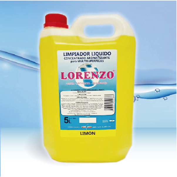 Limpiador Liquido Limon Lorenzo Argen-Clean
