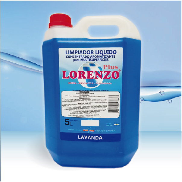 Limpiador Liquido Plus Lorenzo Argen-Clean