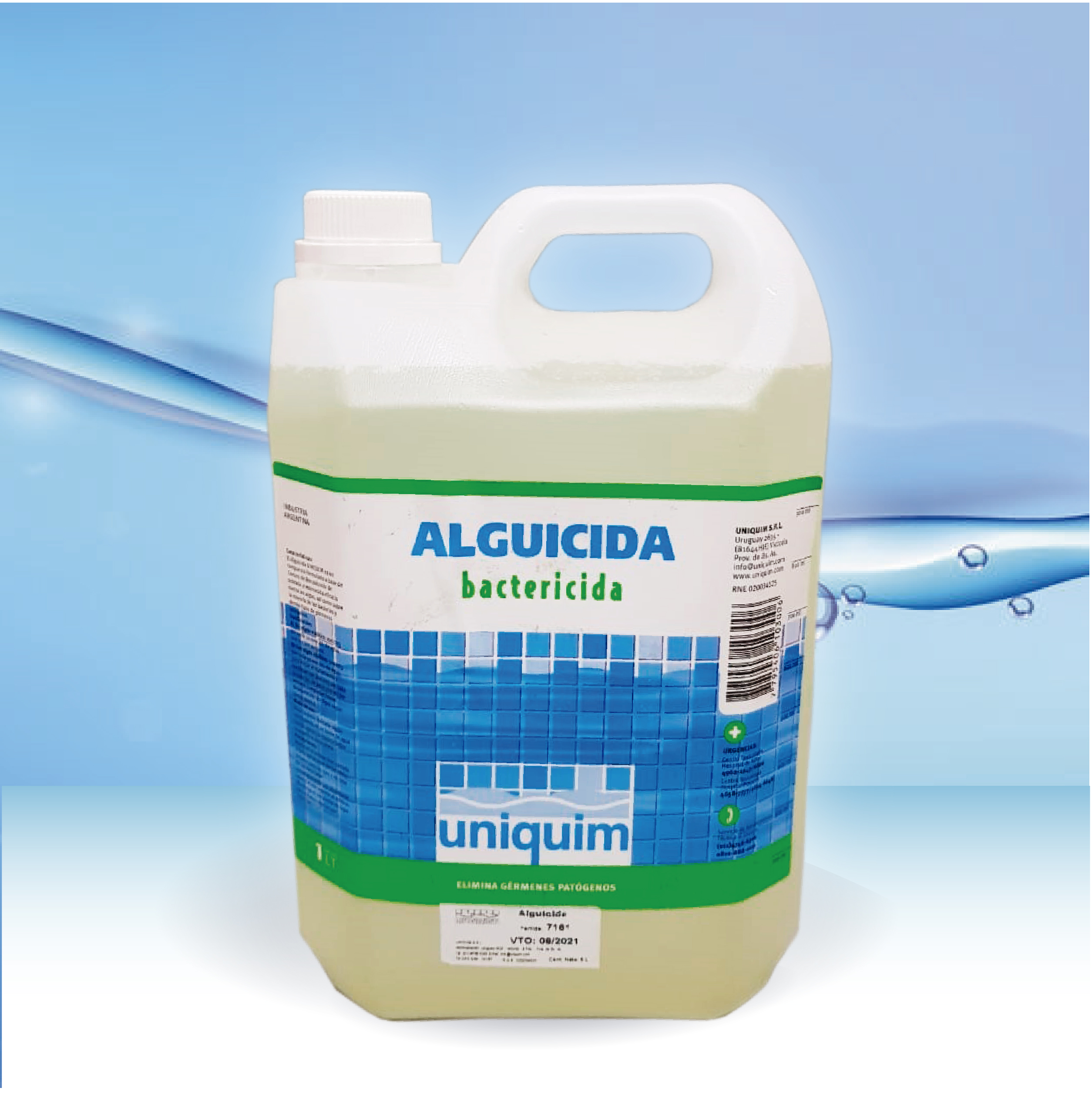 alguicida-bactericida Argen-Clean